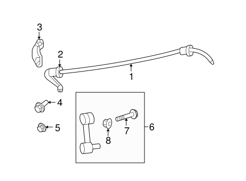 Milan STABILIZER BAR & COMPONENTS 2