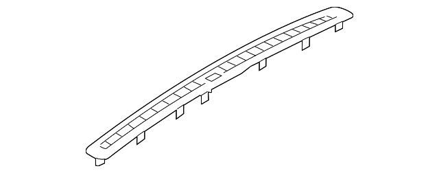 AR3Z-63044E82-AA Деталь DEFROSTER GRILLE