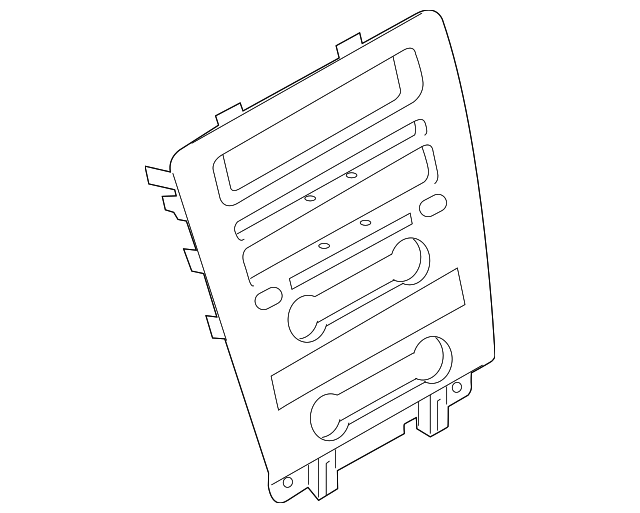 AR3Z-6304302-BB Деталь CENTER PANEL