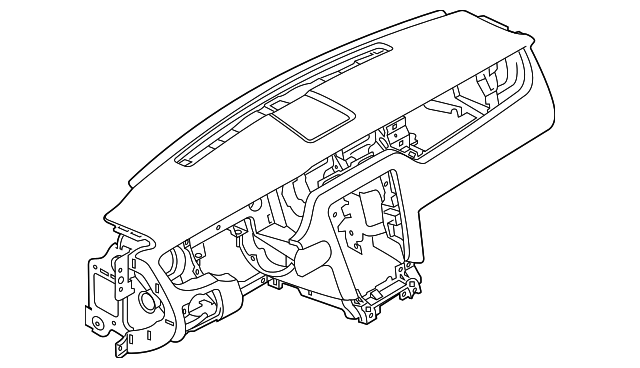 ER3Z-6304320-AA Деталь INSTRUMENT PANEL