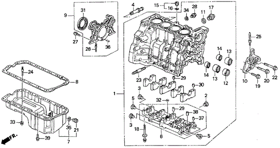 Joint, Oil Cooler Joint, Oil Cooler