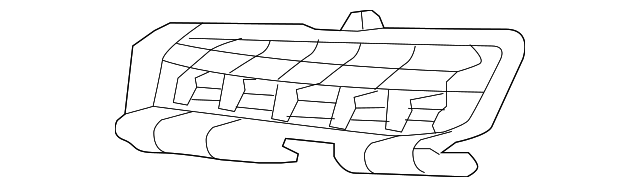 T2H7065 Деталь OUTER GRILLE, LEFT