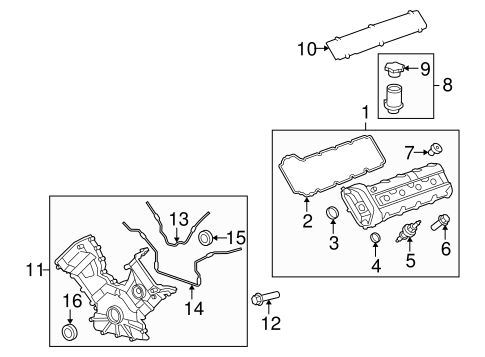 XF VALVE & TIMING COVERS 2