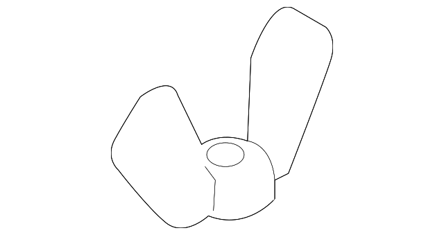 KYH000070 Деталь RETAINER WING-NUT