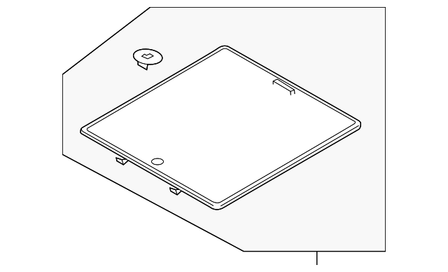 EAF000021JMN Деталь SPARE TIRE PANEL