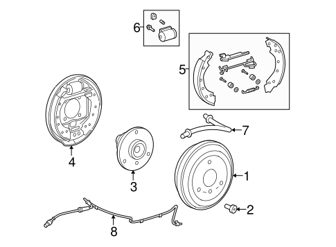 Rear Brakes for 2014 Smart Fortwo #0