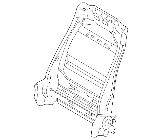 DT1Z-1761018-A Деталь SEAT BACK FRAME