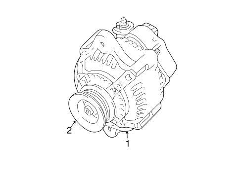 Alternator for 2003 Toyota 4Runner #0