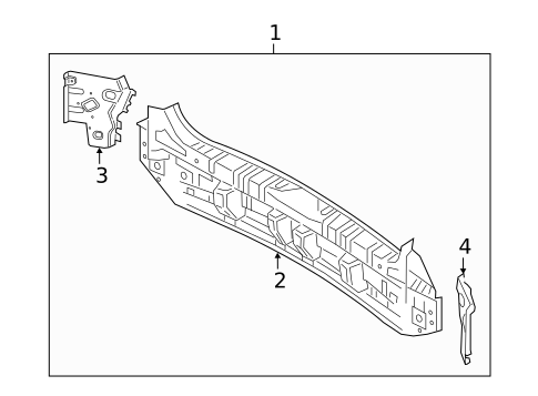 Rear Body for 2021 Kia Sedona #0