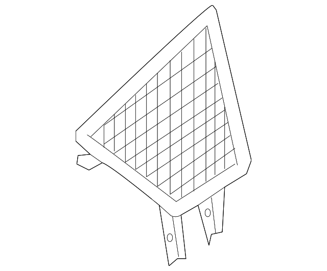 1NL96DX9AA Деталь SPEAKER GRILLE, LEFT