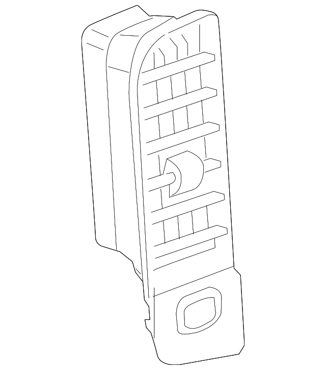 5MK67DX9AA Деталь AIR OUTLET, LEFT