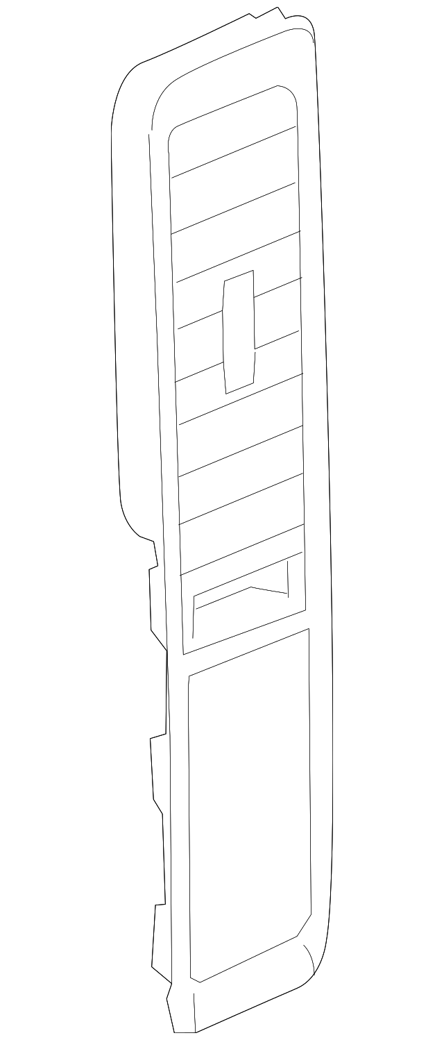 1WP29DX9AC Деталь AIR OUTLET, RIGHT