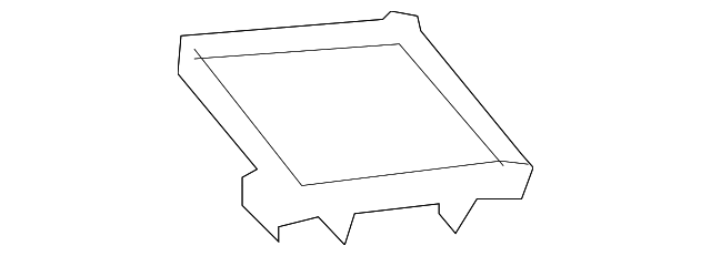 1HR91DX9AD Деталь INSTRUMENT PANEL CAP, LEFT