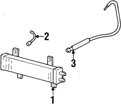 Cougar TRANS OIL COOLER