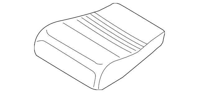 997-522-051-09-8X4 Деталь SEAT CUSHION, LEFT