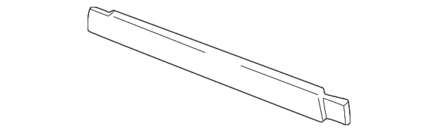 10298715 LOWER MOLDING LOWER RETAINER, RIGHT