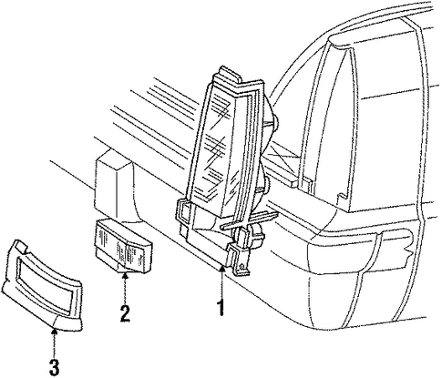 New Yorker TAIL LAMPS