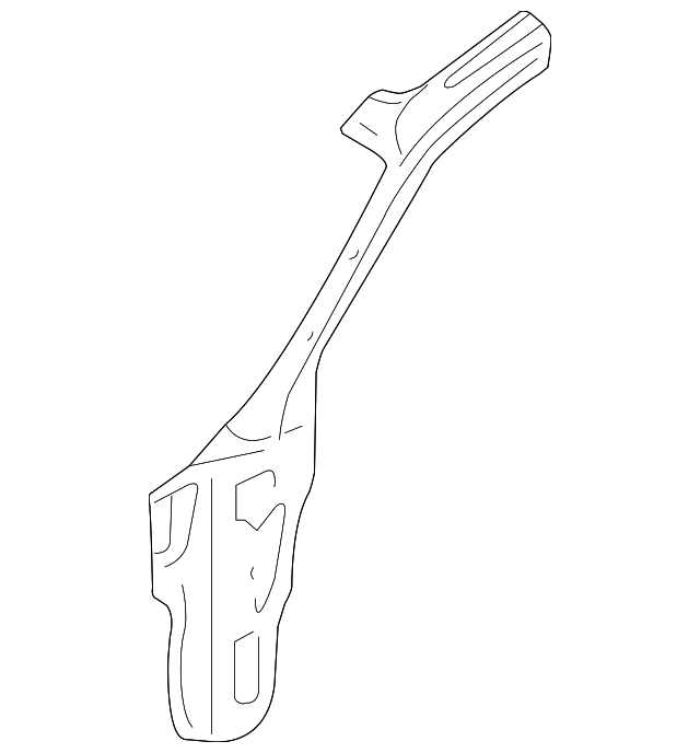 XR828706 Деталь HINGE PLR REINF, RIGHT