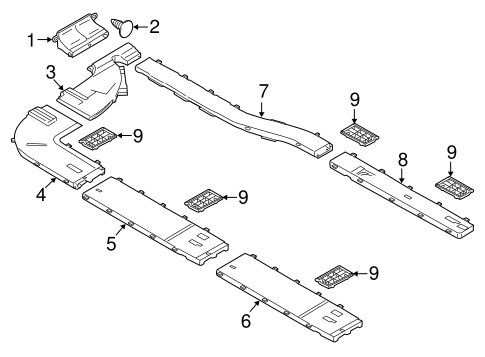 Body/Ducts & Louver for 2015 Ford Transit-150 #4