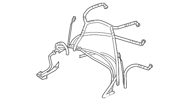 955-620-112-10 Деталь SUCTION LINE, RIGHT