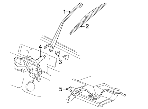 Electrical/Wipers for 2005 Ford Freestar #2