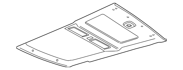 EDB500710LUM Деталь HEADLINER