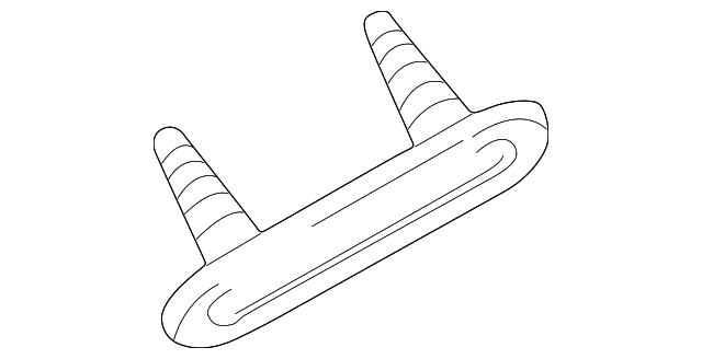 EDL100150LUM Деталь REAR HEADER TRIM COVER PLATE