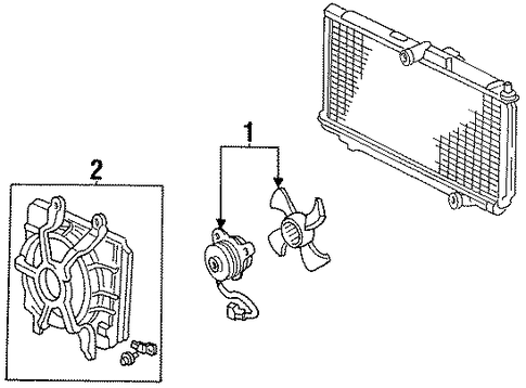 OEM Honda 19015-P0A-004 - Shroud OEM Honda 19015-P0A-004 - Shroud