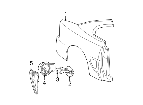 Mustang QUARTER PANEL & COMPONENTS