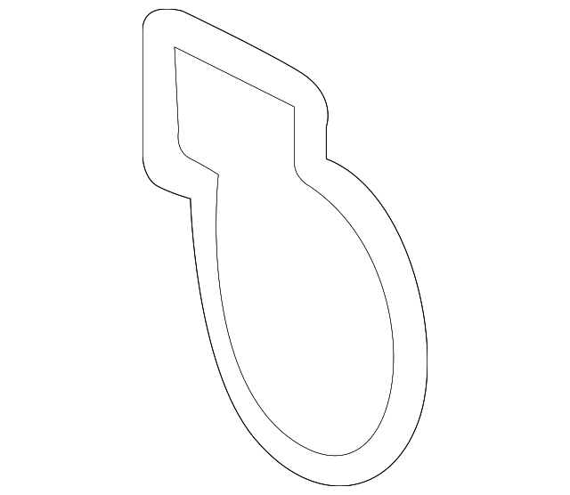 88969520 Деталь TIMING COVER GASKET, LEFT
