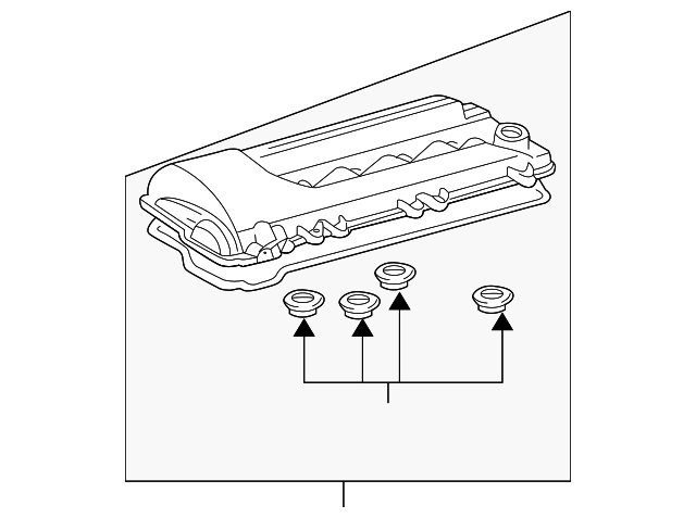 88972333 VALVE COVER