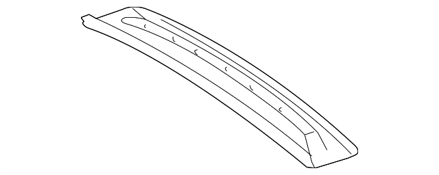 XR829592 Деталь REAR HEADER