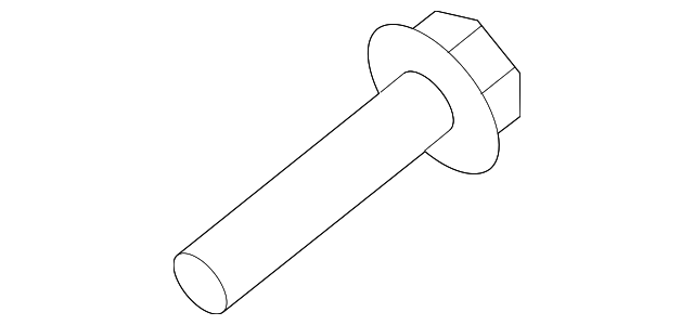 -W500525-S439 UPPER CNTRL ARM BOLT, LEFT
