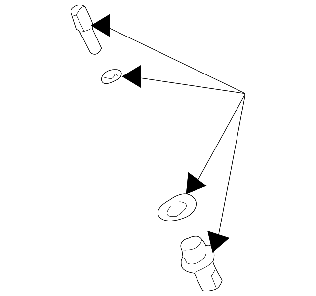 XR3Z6343262BA Деталь LOCK CYLINDER