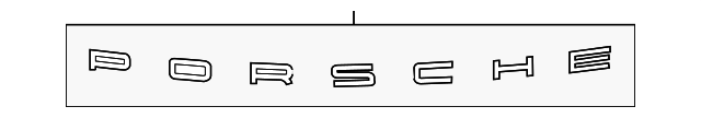 98155923391 Деталь NAMEPLATE