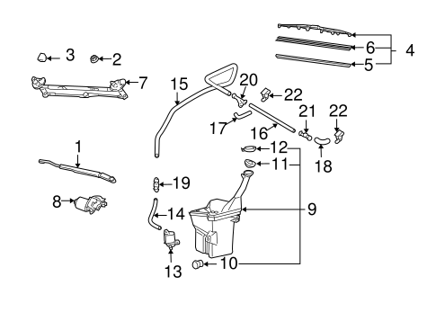 ELECTRICAL/WIPERS for 2006 Scion xB #2