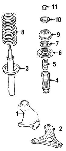 Cougar SUSPENSION COMPONENTS