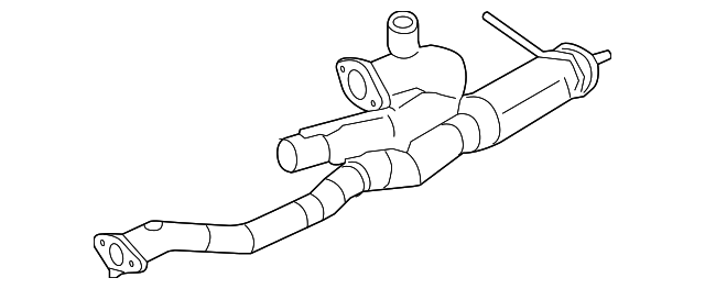 6F9Z-5G274-B Деталь EXHAUST PIPE