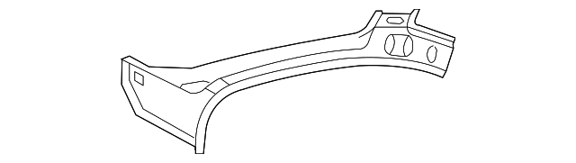 93185930 Деталь W'SHIELD PILLAR, LEFT