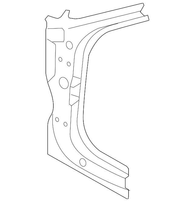 93191479 Деталь HINGE PLR REINF, LEFT