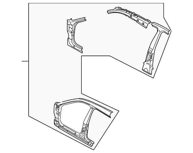 93186048 Деталь APERTURE ASSY, RIGHT