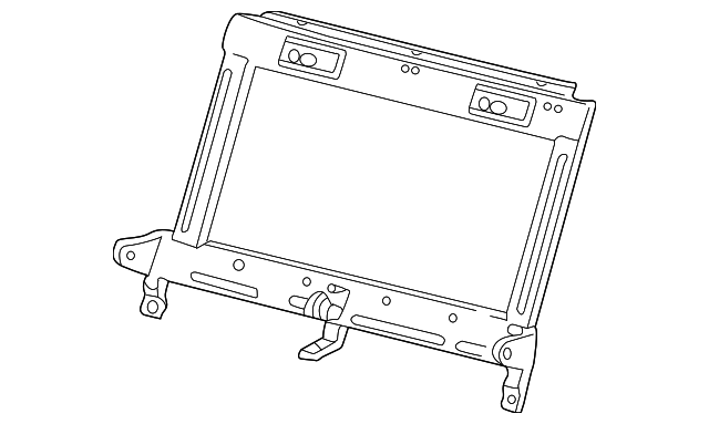 F4ZZ63613A38A Деталь SEAT BACK FRAME