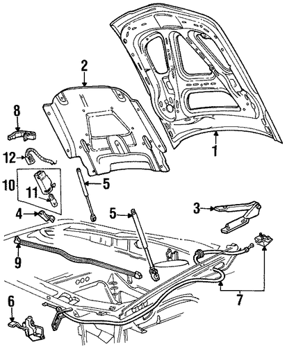 Continental HOOD & COMPONENTS