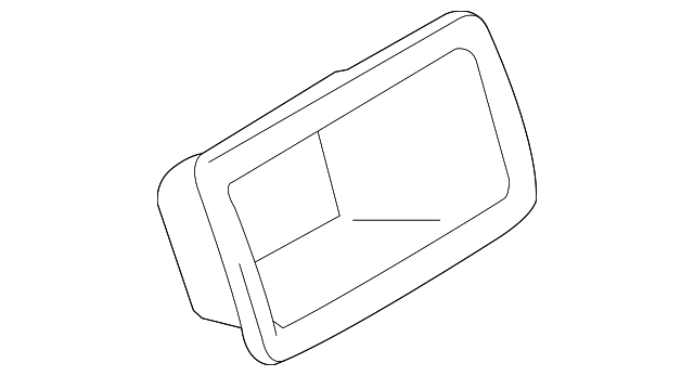 9T1Z-6122620-AA HANDLE BEZEL, RIGHT