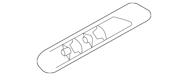 7T1Z-6124140-BB INSERT, RIGHT