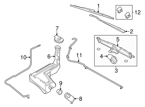 Electrical/Wipers for 2011 Ford F-250 Super Duty #1