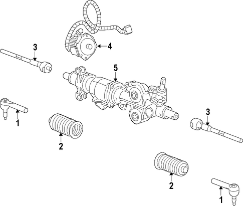 Sierra 1500 STEERING GEAR & LINKAGE 2