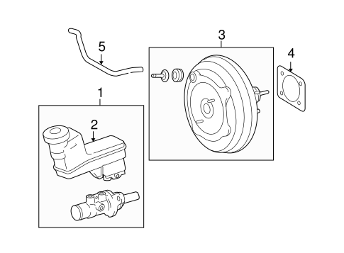 BODY/MASTER CYLINDER - COMPONENTS ON DASH PANEL for 2015 Toyota Venza #1