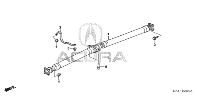 Propeller Shaft for 2009 Acura RL #0