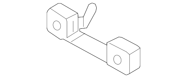 BR3Z-5A246-D FRONT BRACKET, LEFT